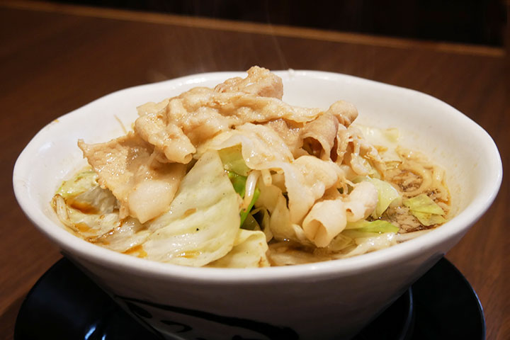 今里わっしょい　男のラーメン　男の根性黒醤油