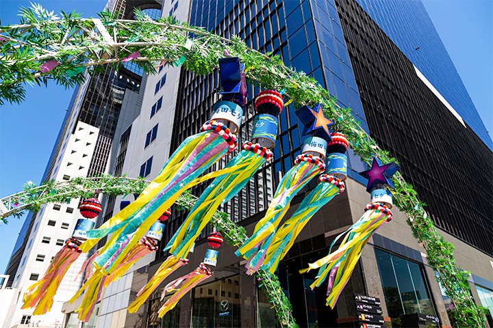 大阪・梅田スカイビルのイベント「梅田七夕」