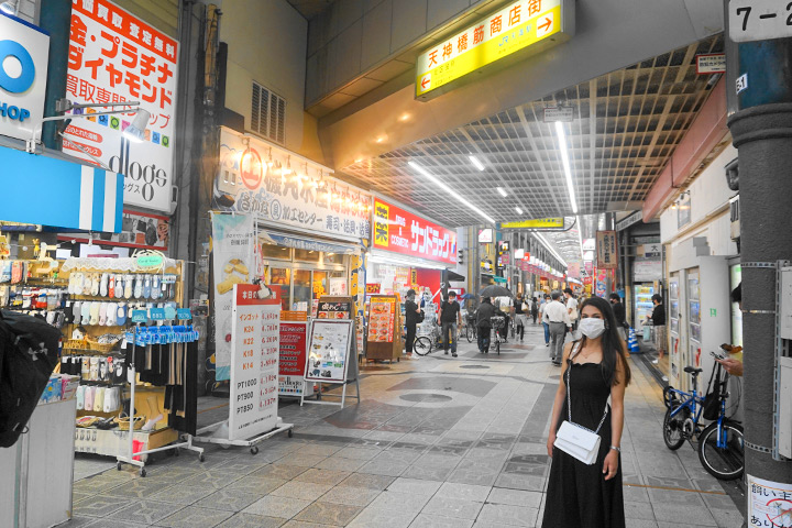 天神橋筋商店街で激安ショッピング 食べ歩き Osaka Metro Nine