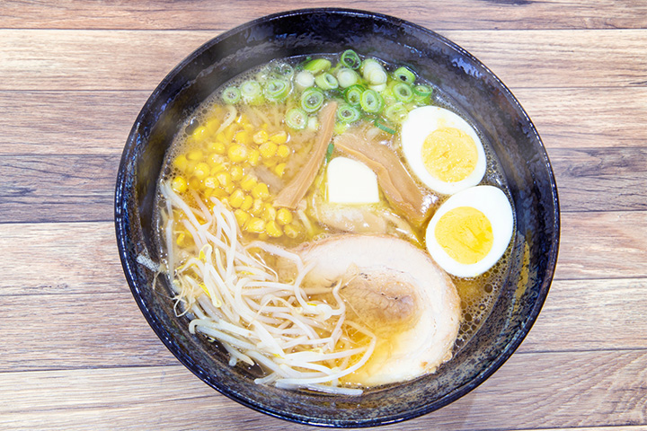 Miso ramen originated in Sapporo, Hokkaido.