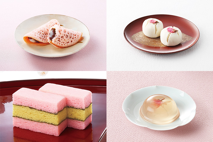 Spring Wagashi at Souke Minamoto Kitchoan