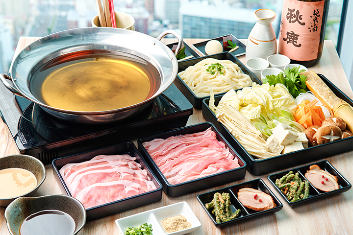 Ago-dashi Shabu Shabu Course, image photo