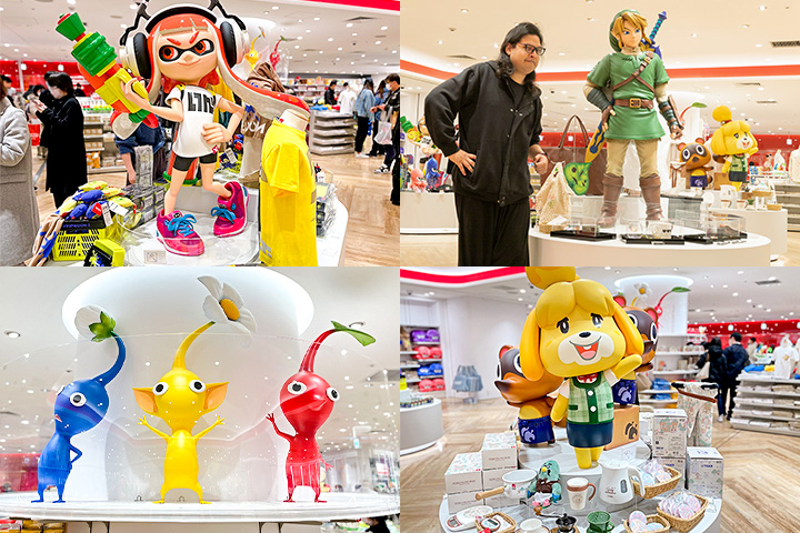 Have too much fun at the Nintendo OSAKA store!