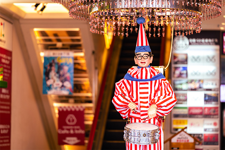 Kuidaore Taro in Osaka’s Dotonbori