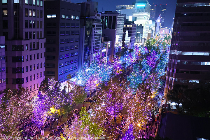 Midosuji illumination