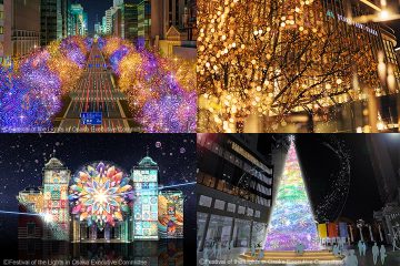 大阪でおすすめの冬のイルミネーションとクリスマスツリー