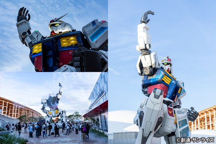 「GUNDAM NEXT FUTURE PAVILION」等身大鋼彈