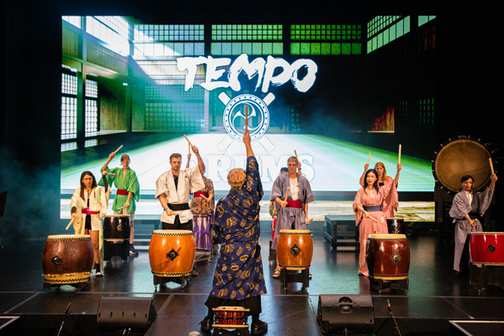 Drum Performance at ”WA”DAIKO RHYTHM QUEST