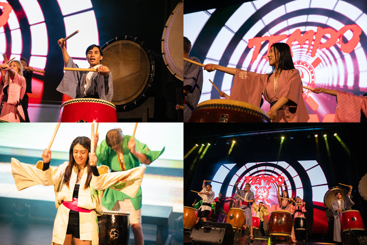Drum Performance at ”WA”DAIKO RHYTHM QUEST