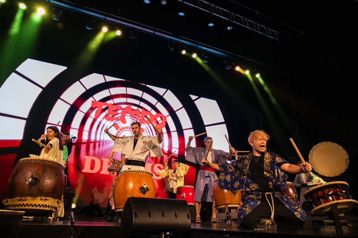 Drum Performance at ”WA”DAIKO RHYTHM QUEST
