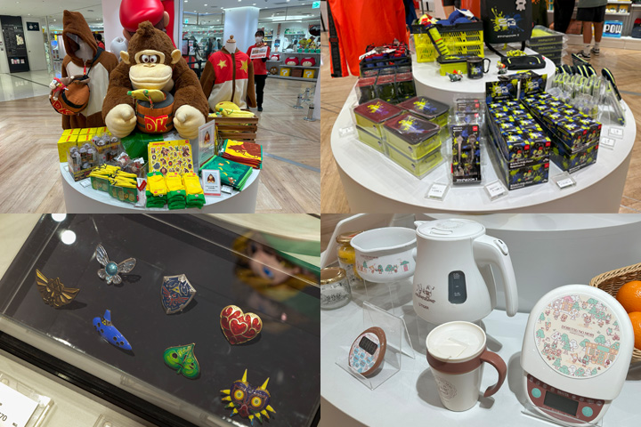 Nintendo OSAKA：굿즈들