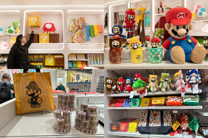 Nintendo OSAKA：마리오 관련 굿즈