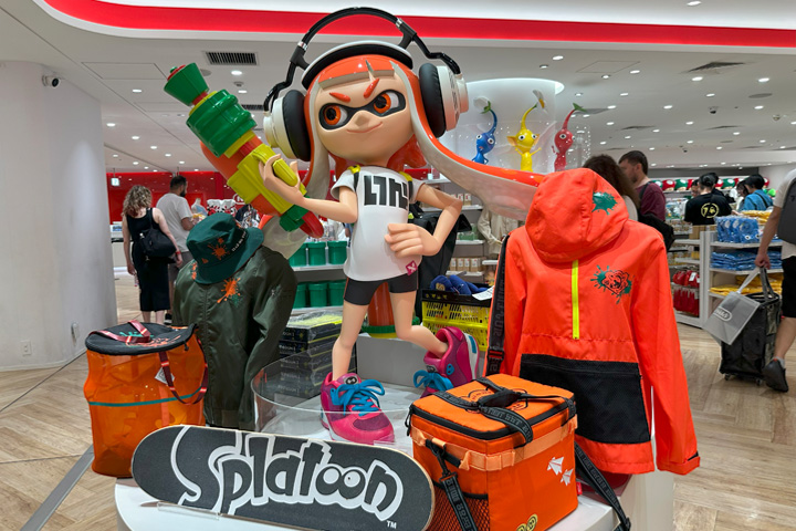 Nintendo OSAKA：스플래툰 관련 굿즈