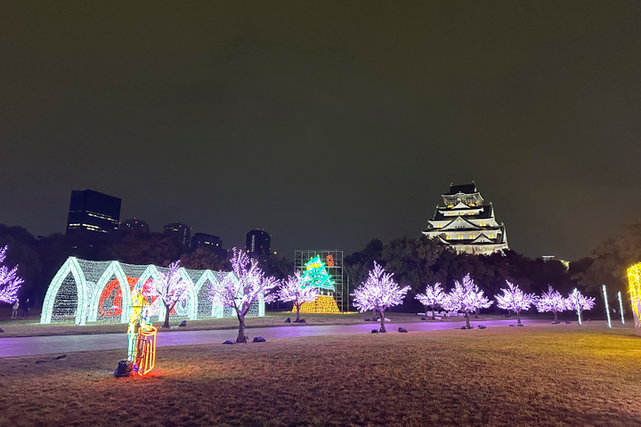 오사카성 일루미나주 2025