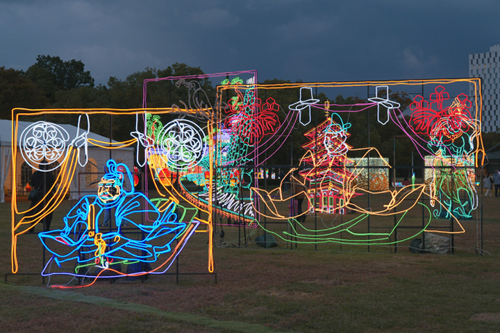 오사카성 일루미나주 2025