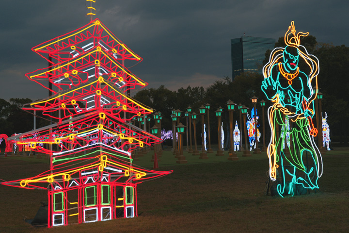 오사카성 일루미나주 2025