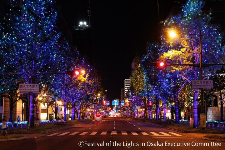 御堂筋イルミネーション　イメージ画像