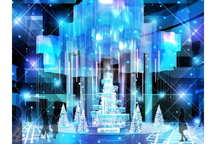 メインクリスマスツリー Winter Prism Tree