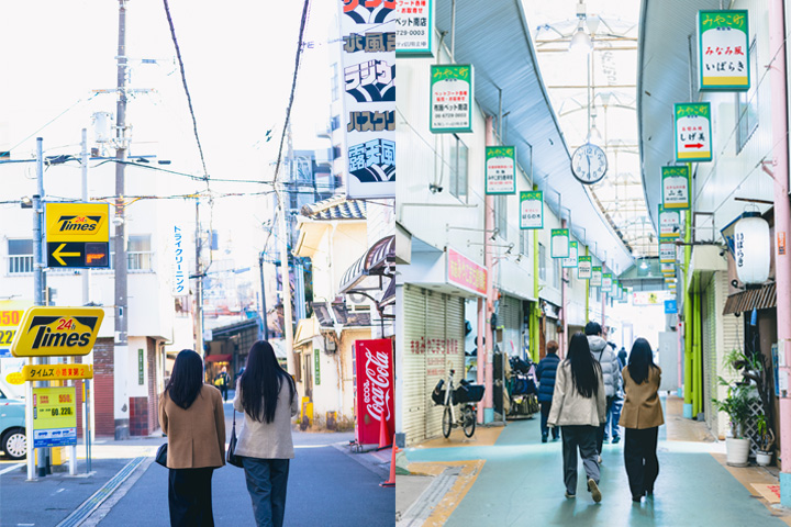 布施周辺のレトロ撮影スポット