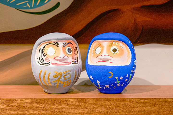 完成了全世界獨一無二的達摩