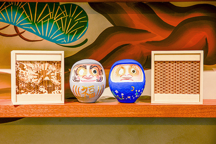 完成了全世界獨一無二的達摩