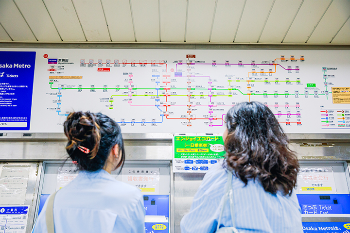 Osaka Metro谷町线“东梅田站”