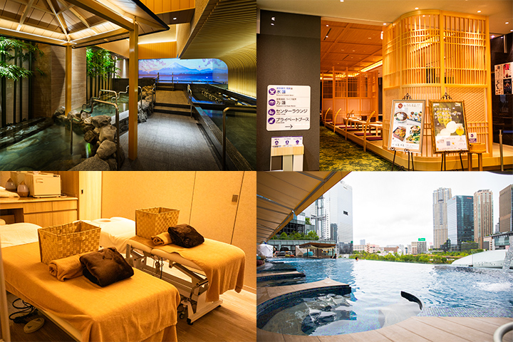 うめきた温泉 蓮 Wellbeing Parkの館内風景