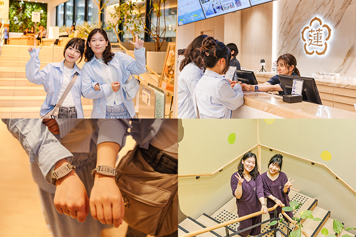 うめきた温泉 蓮 Wellbeing Parkの館内風景